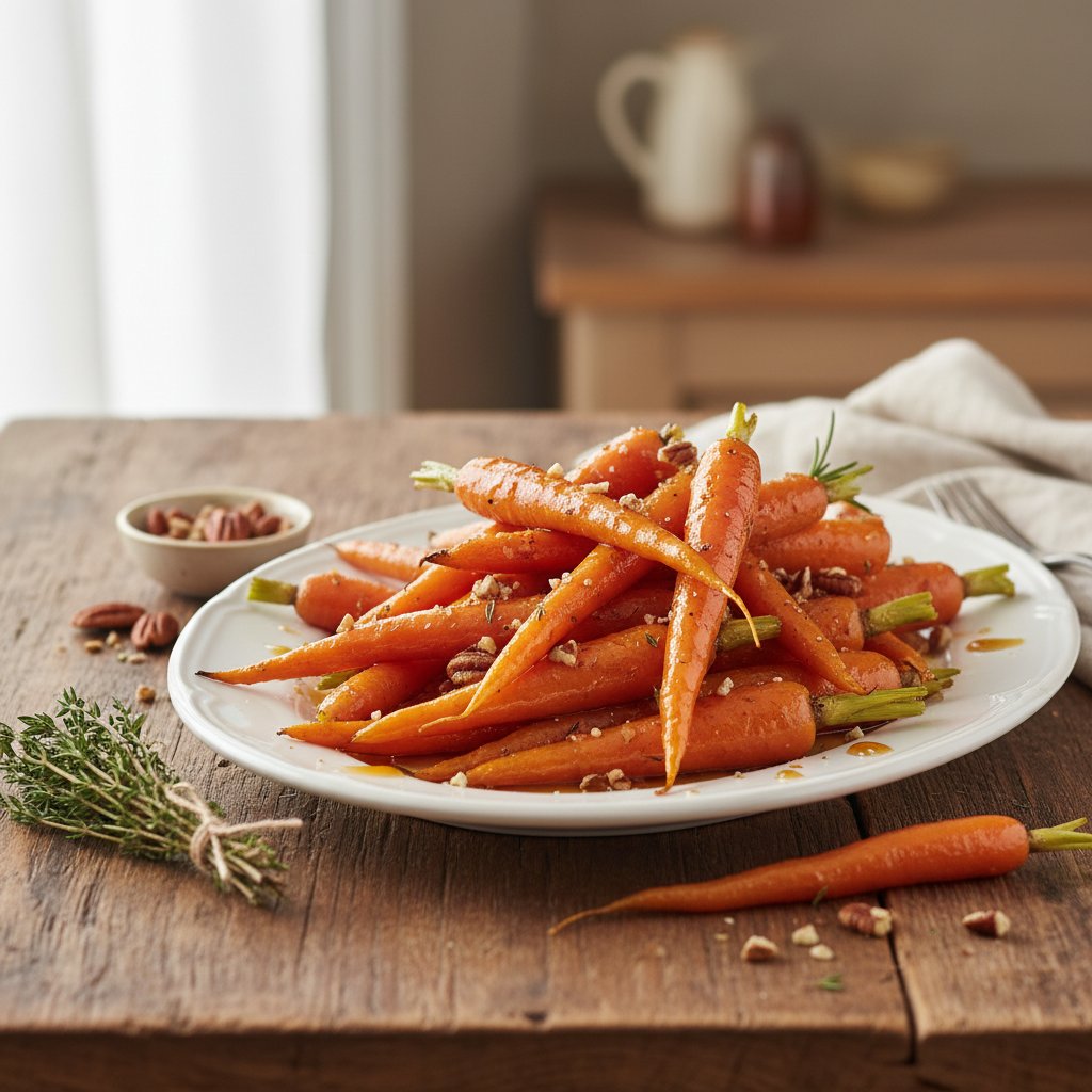 American Maple Glazed Carrots