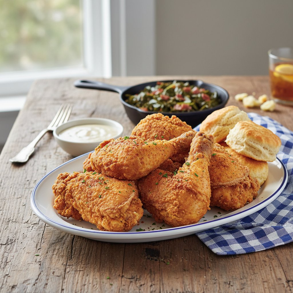 American Southern-Style Fried Chicken
