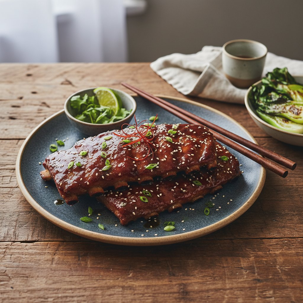 Asian Hoisin Glazed Baby Back Ribs