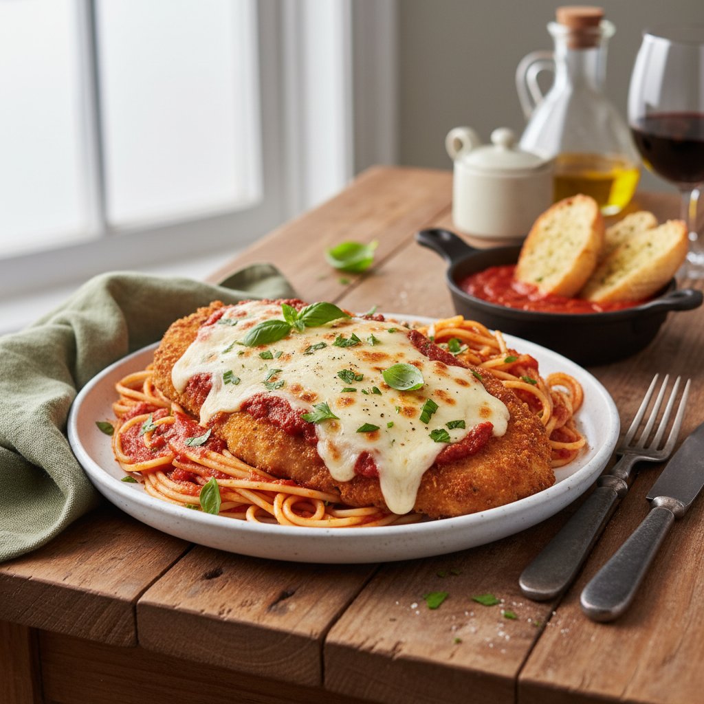 Cheesy Italian Chicken Parmesan