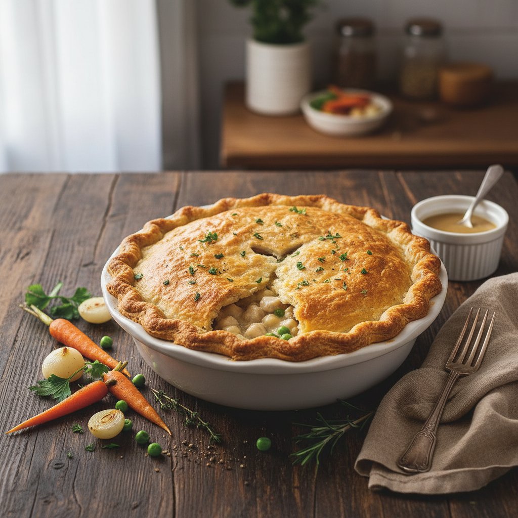 Classic American Chicken Pot Pie