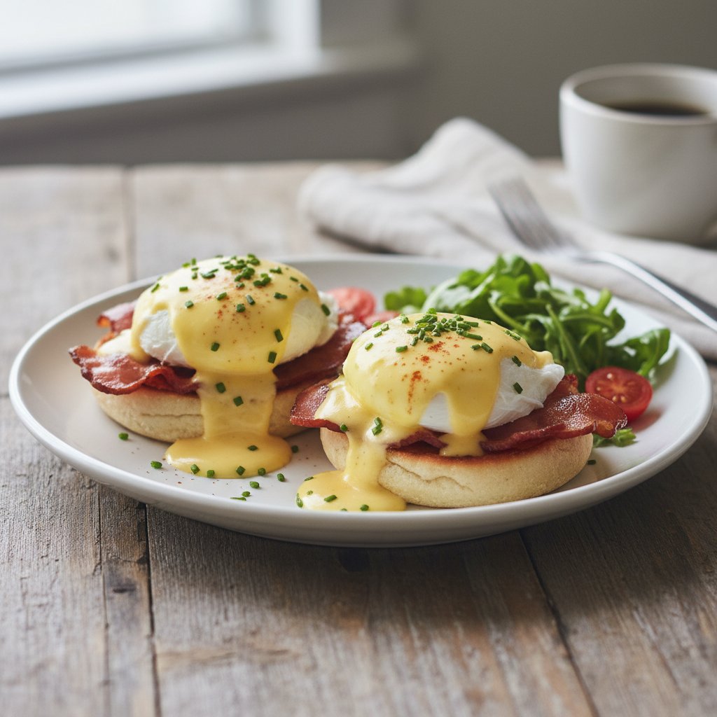 Classic American Eggs Benedict