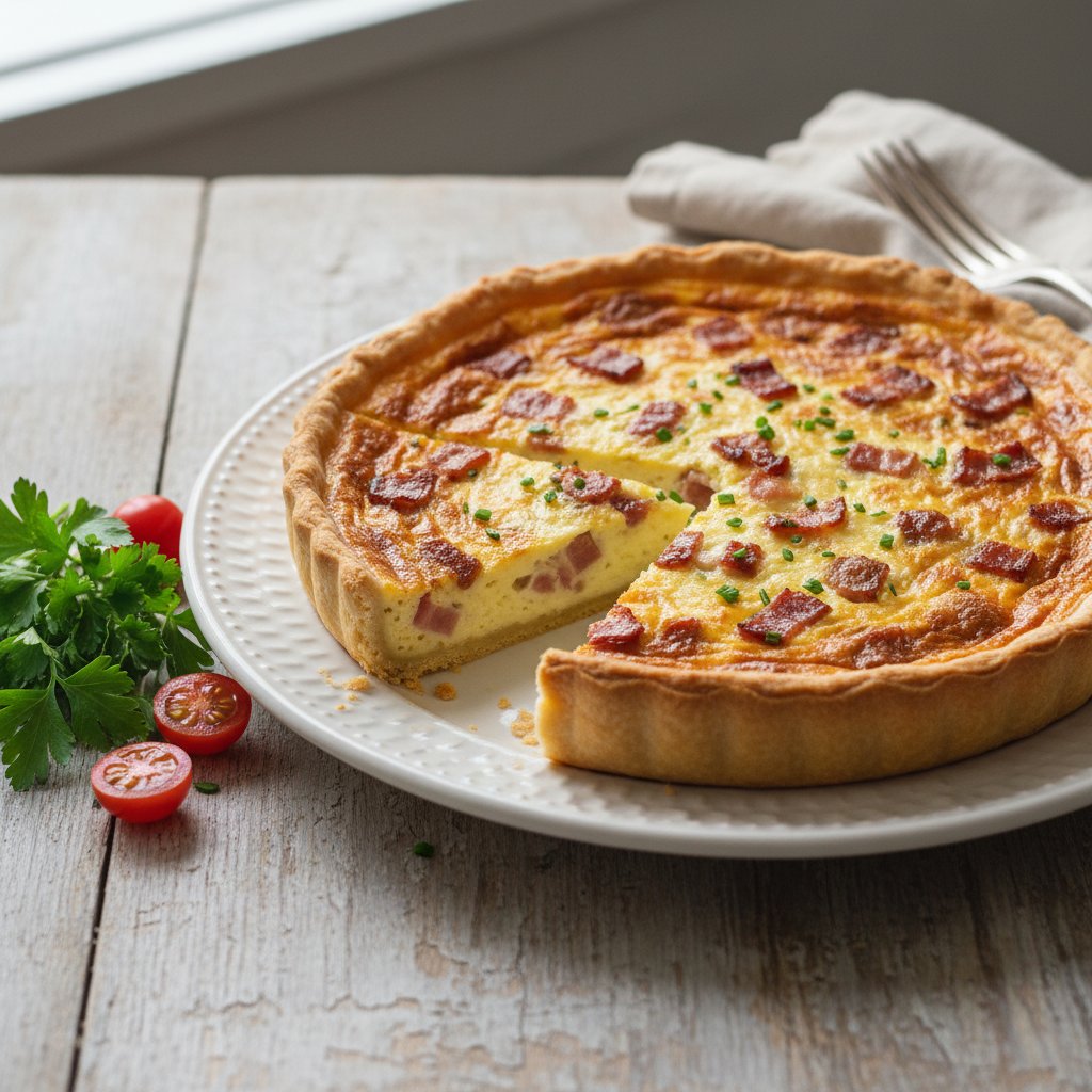 Classic French Quiche Lorraine