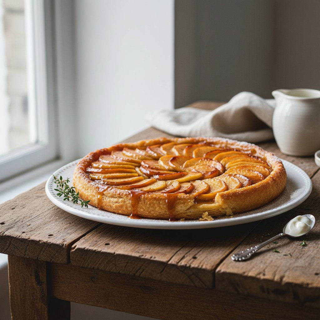 Classic French Tarte Tatin with Caramelized Apples