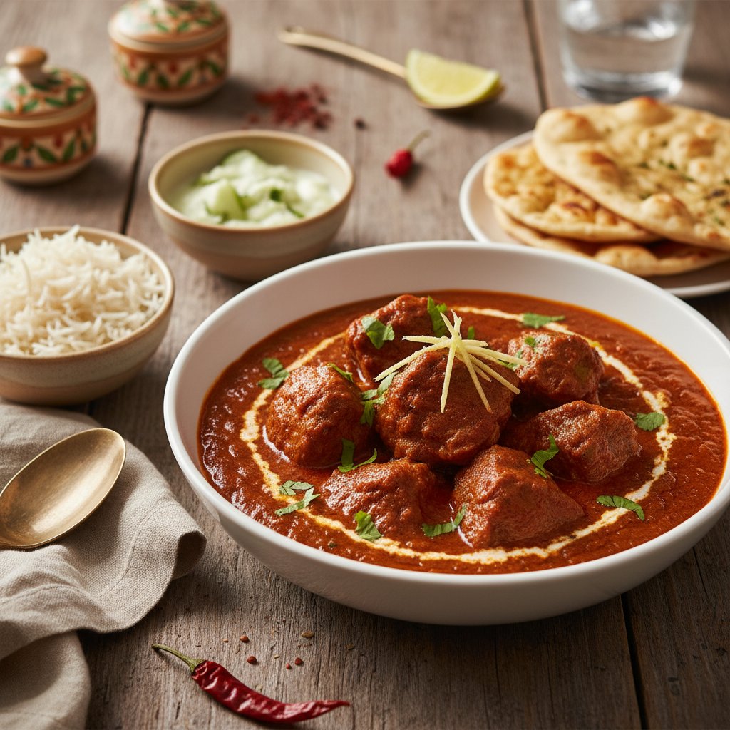 Delicious Indian Lamb Rogan Josh