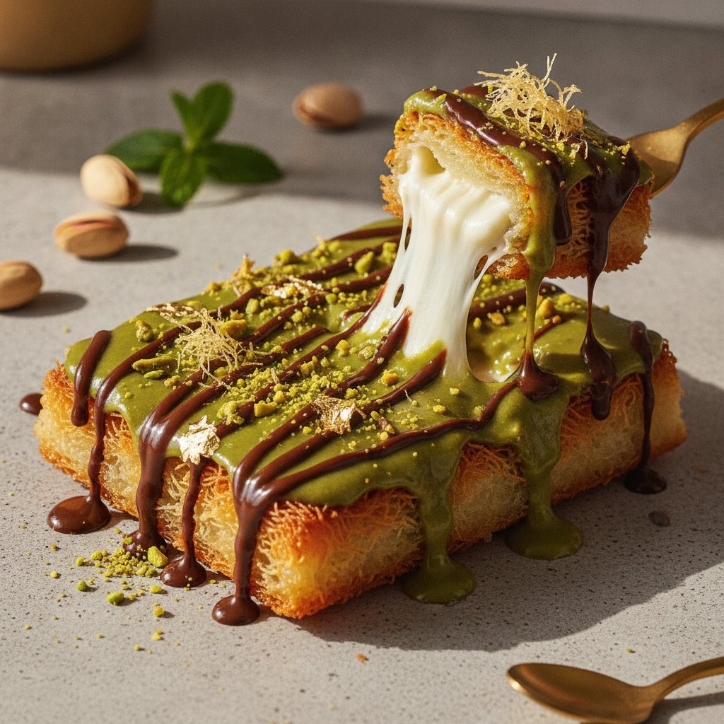 Dubai Pistachio Kataifi Chocolate Delight