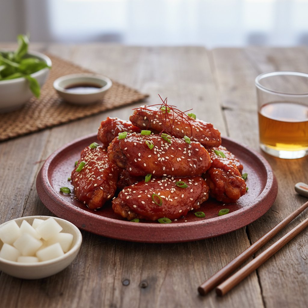 Flavorful Korean Gochujang Chicken Wings