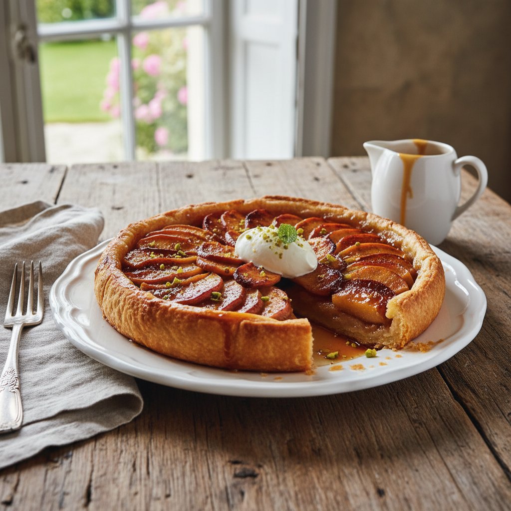 French Tarte Tatin with Caramelized Apples