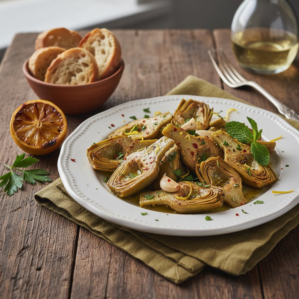 Fresh Italian Marinated Artichokes