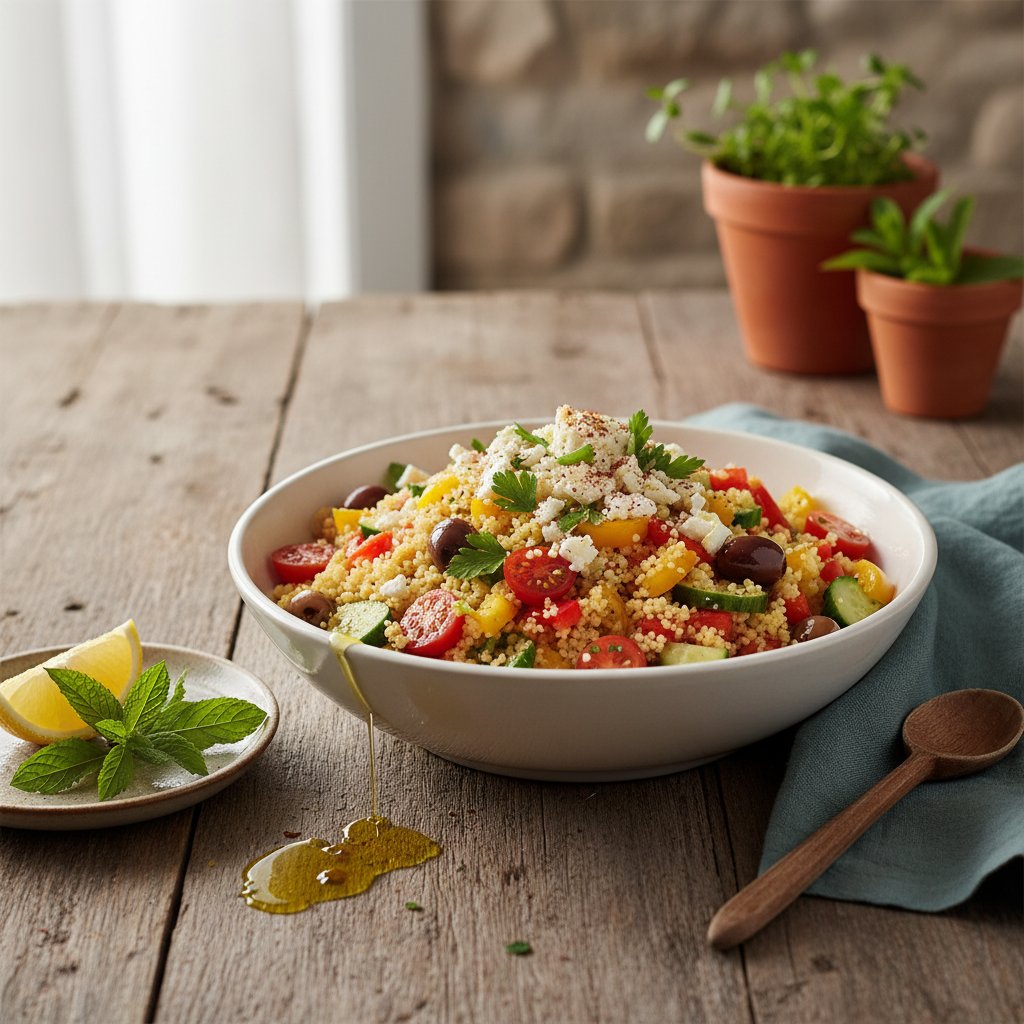 Garden Fresh Mediterranean Couscous