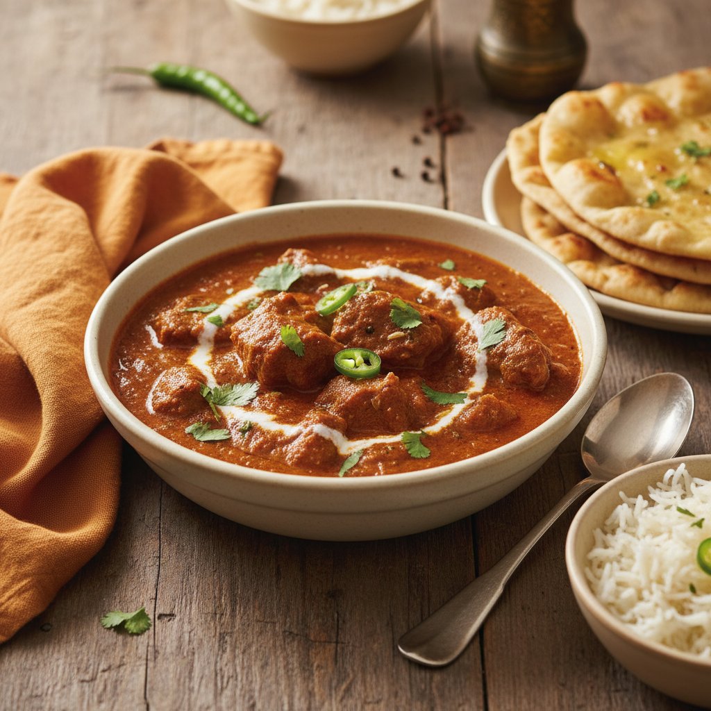 Indian Rogan Josh with Lamb