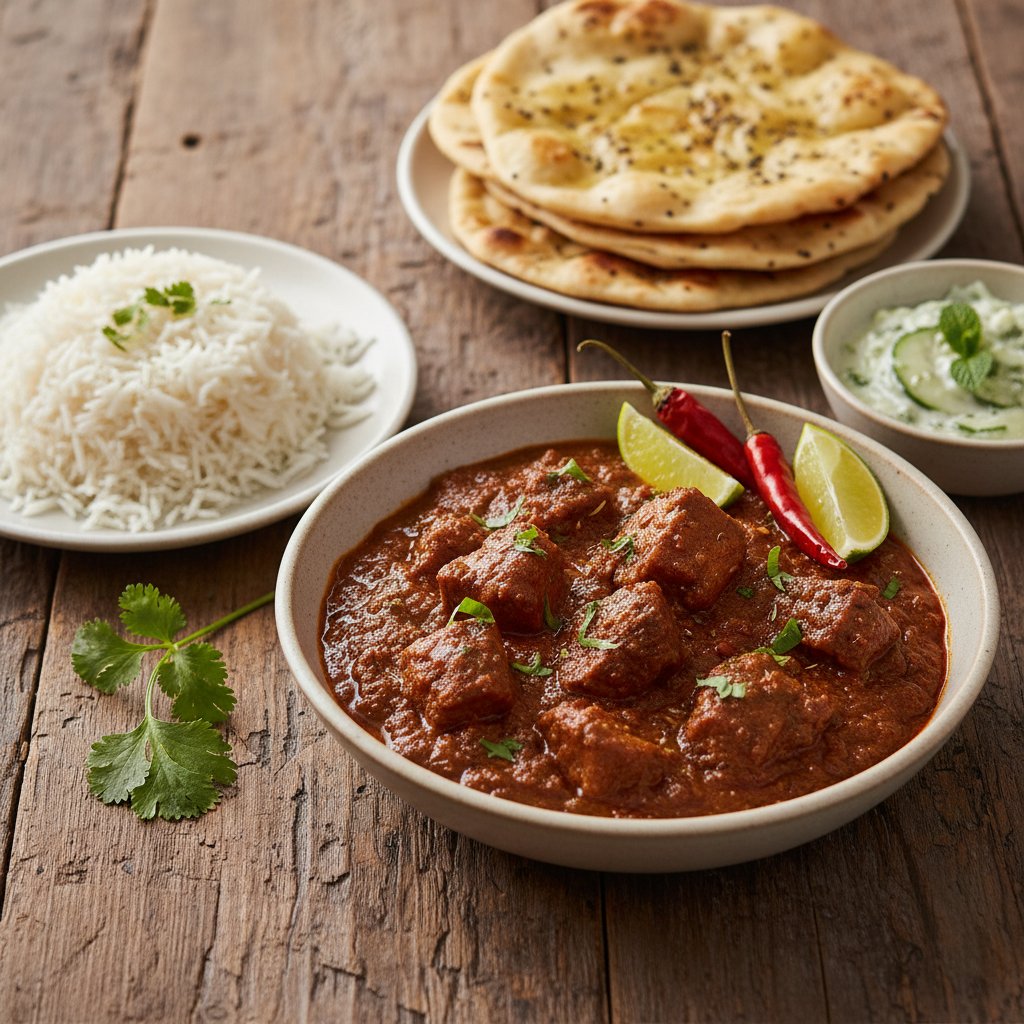 Indian Vindaloo with Spicy Pork