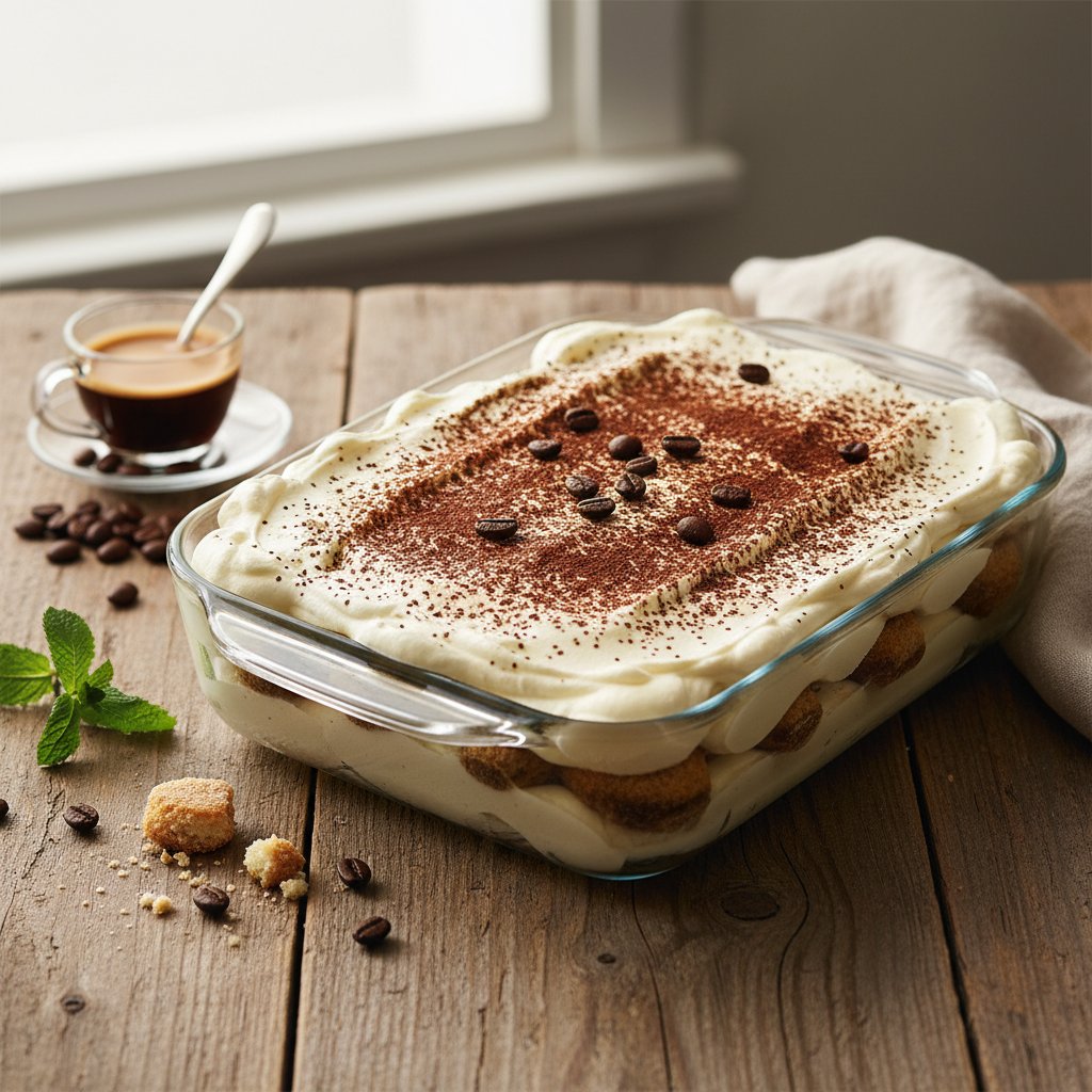 Italian Tiramisu with Mascarpone Cream