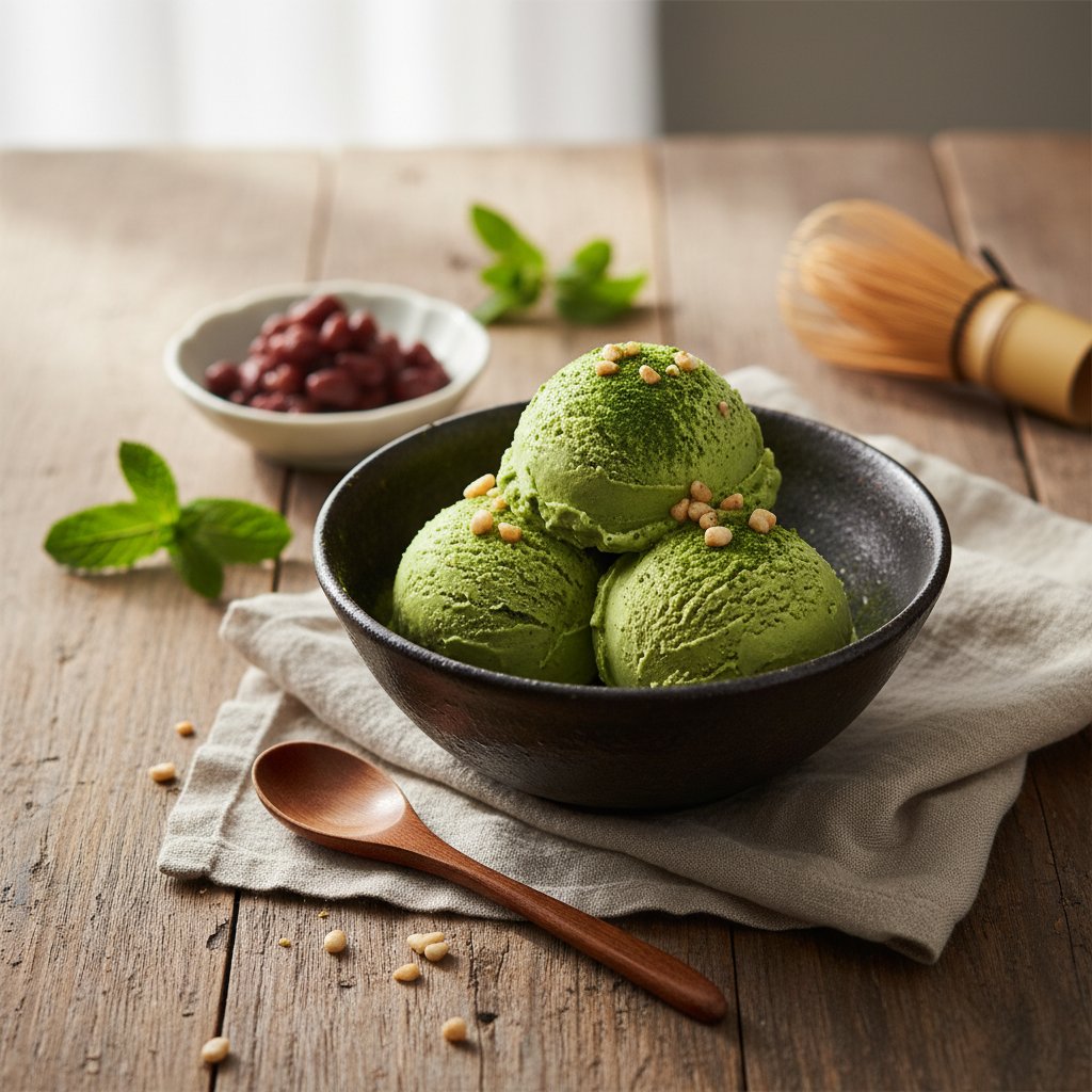 Japanese Matcha Green Tea Ice Cream