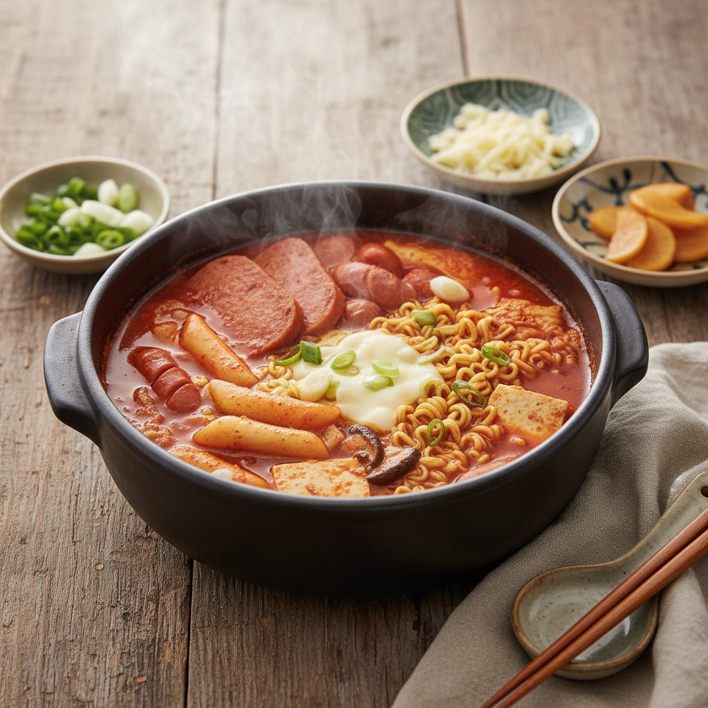 Korean Budae Jjigae Army Stew