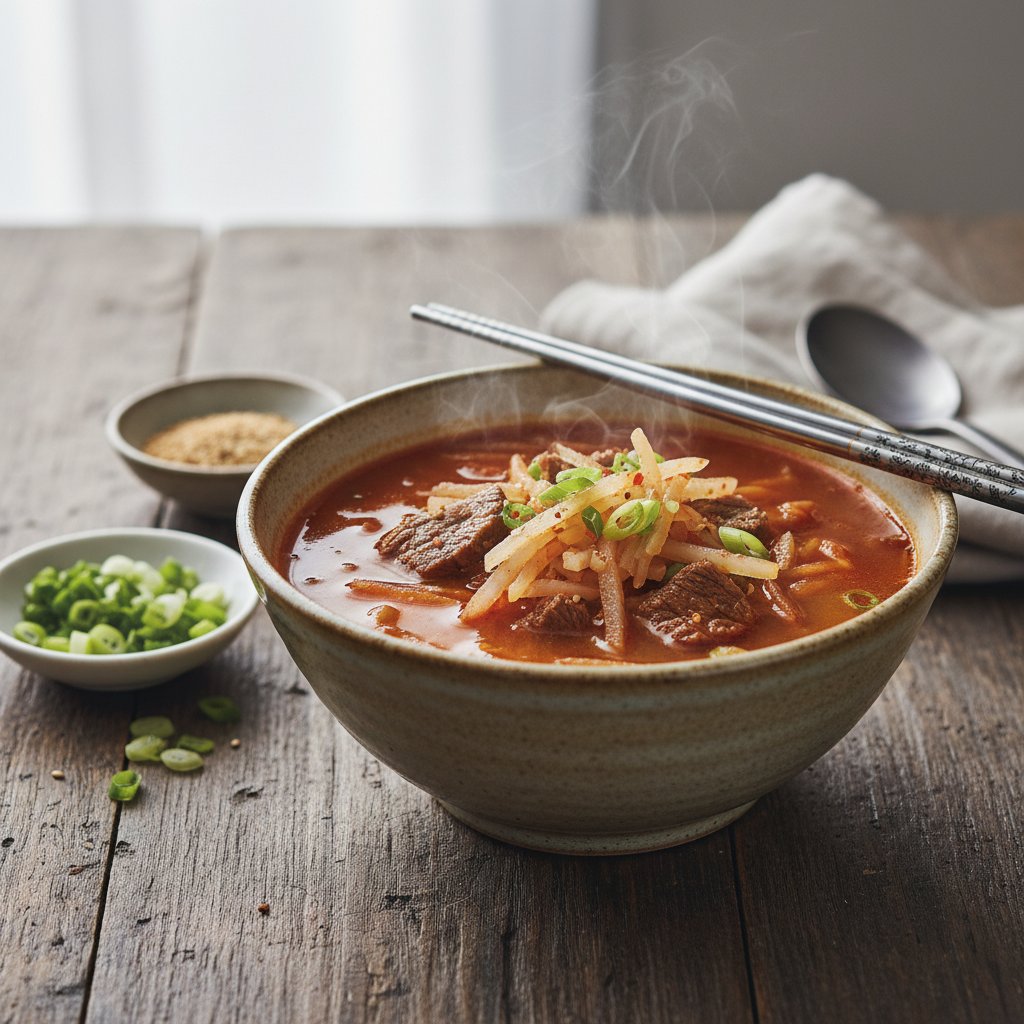 Korean Spicy Radish Soup