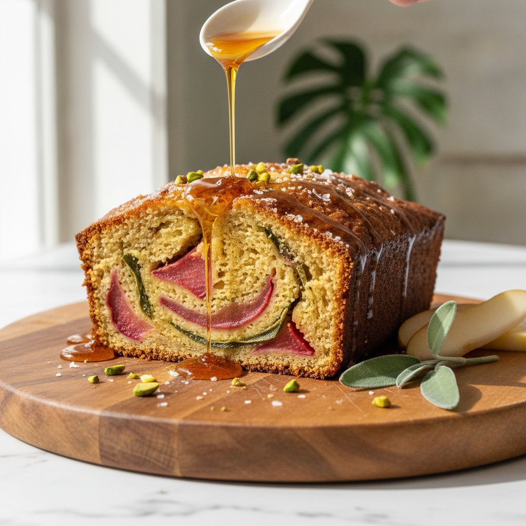 Maple Pear Yogurt Loaf