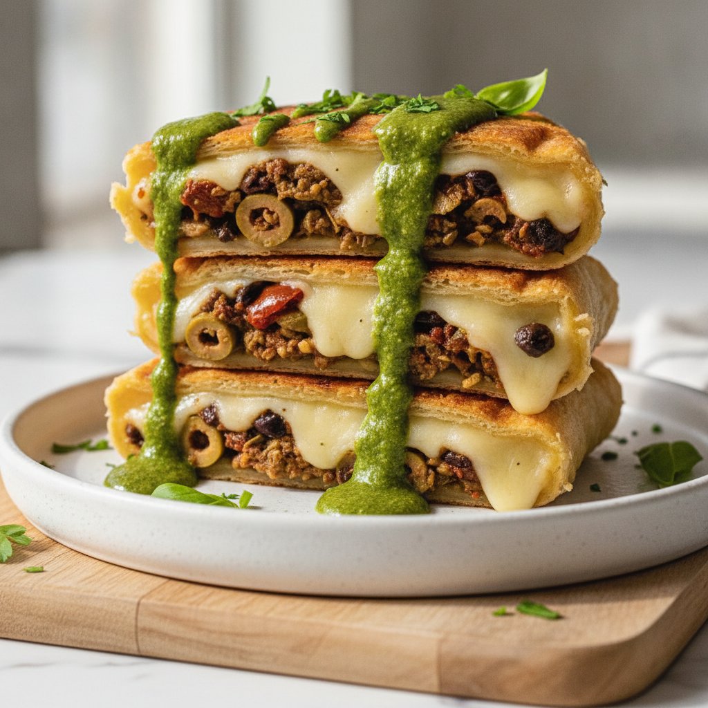 Mediterranean Olive Tapenade Chopped Sandwich Wraps
