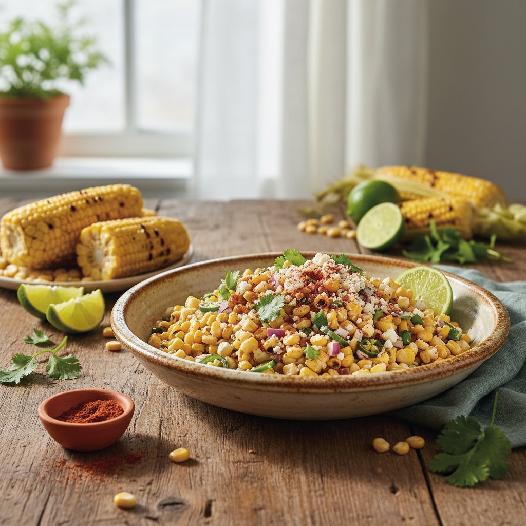 Mexican Street-Style Elote Corn Salad