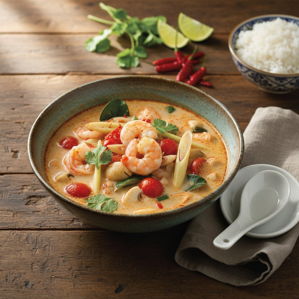 Nourishing Thai Tom Yum Soup
