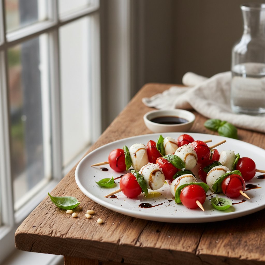 Refreshing Italian Caprese Skewers