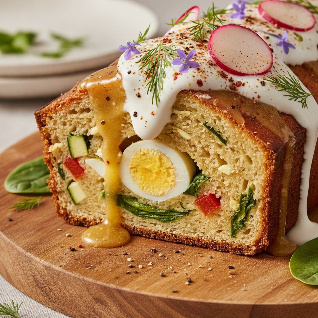 Spiced Egg Yogurt Loaf