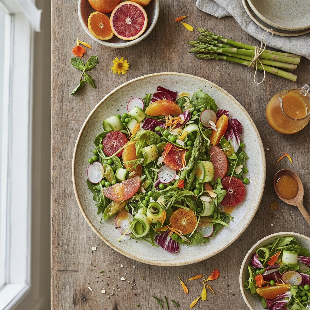Spring Harvest Salad with Citrus Vinaigrette