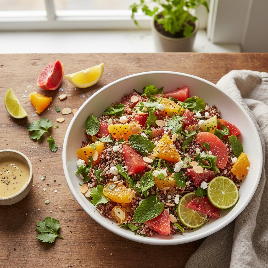 Sun-Kissed California Citrus & Herb Quinoa Salad