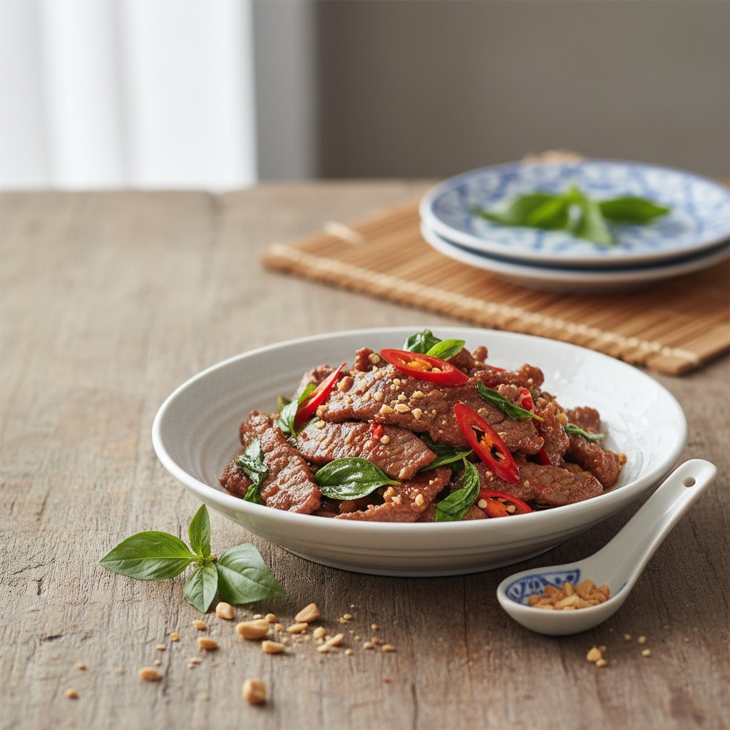 Thai Basil Beef Stir-Fry