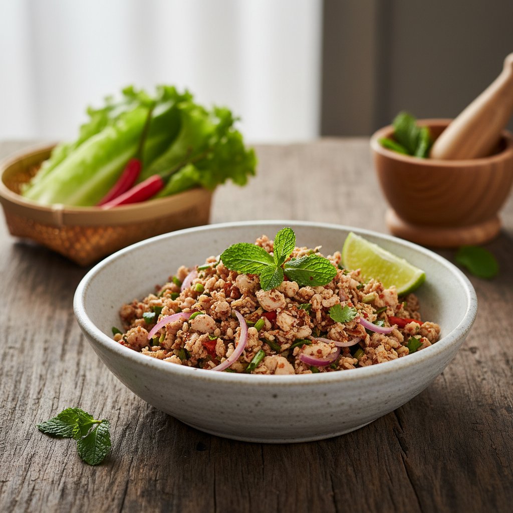 Thai Larb Gai Chicken Salad