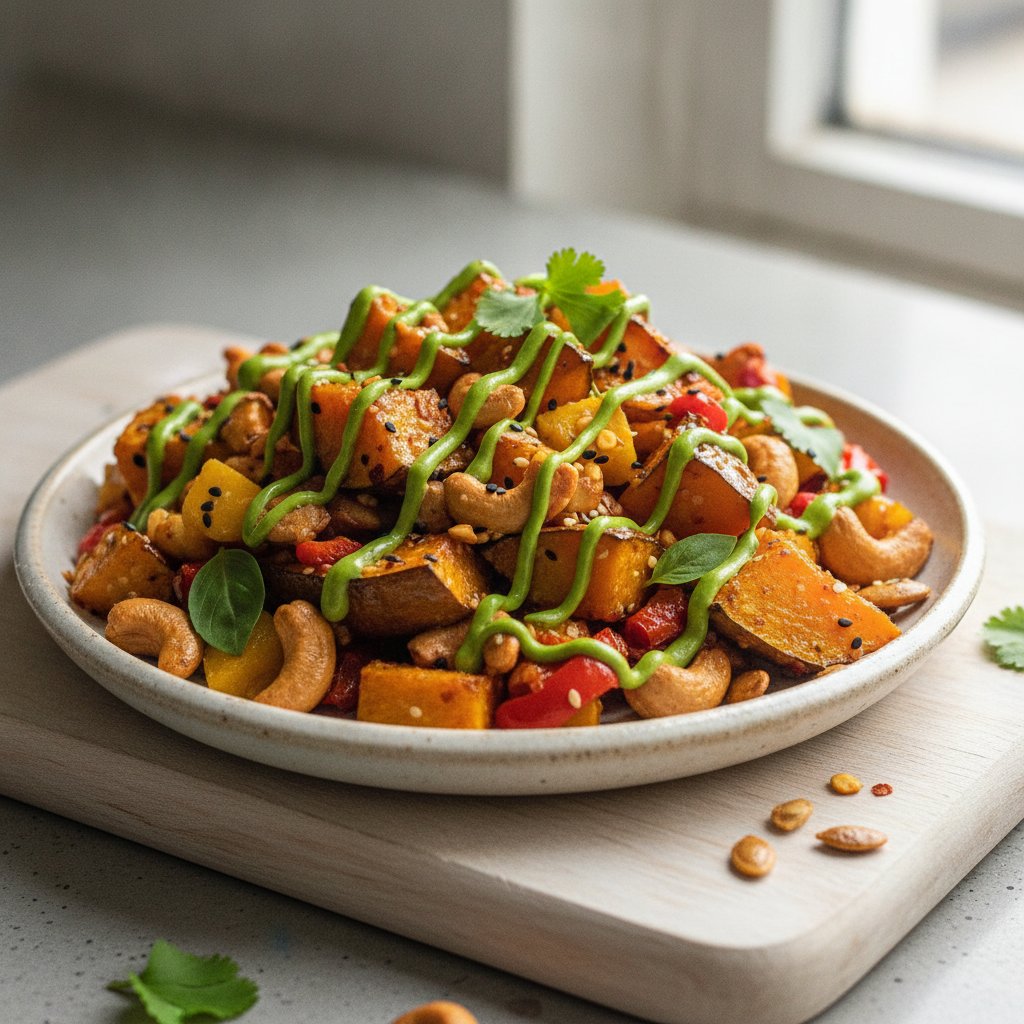 Thai Spiced Pumpkin Trail Mix