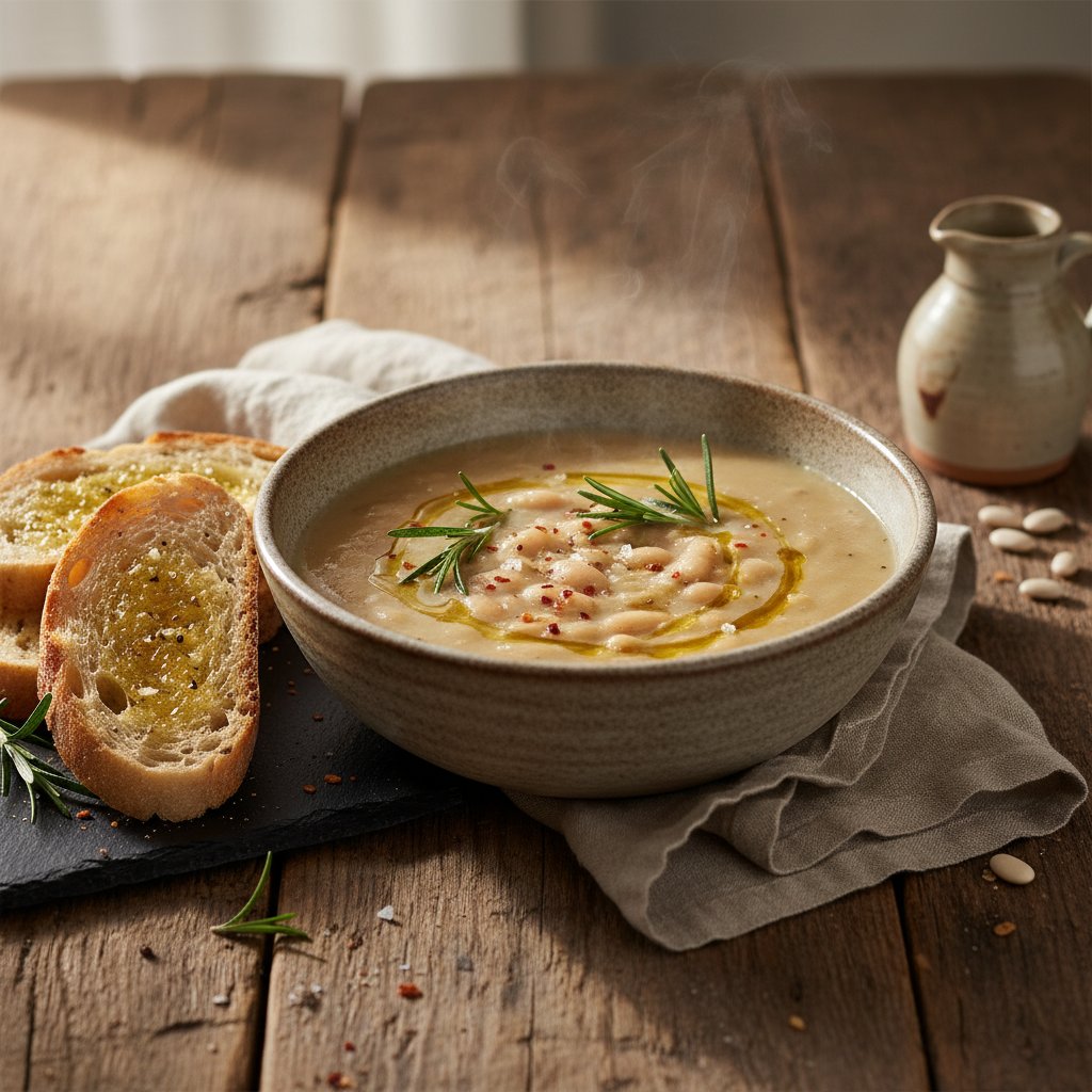 Tuscan White Bean and Rosemary Soup