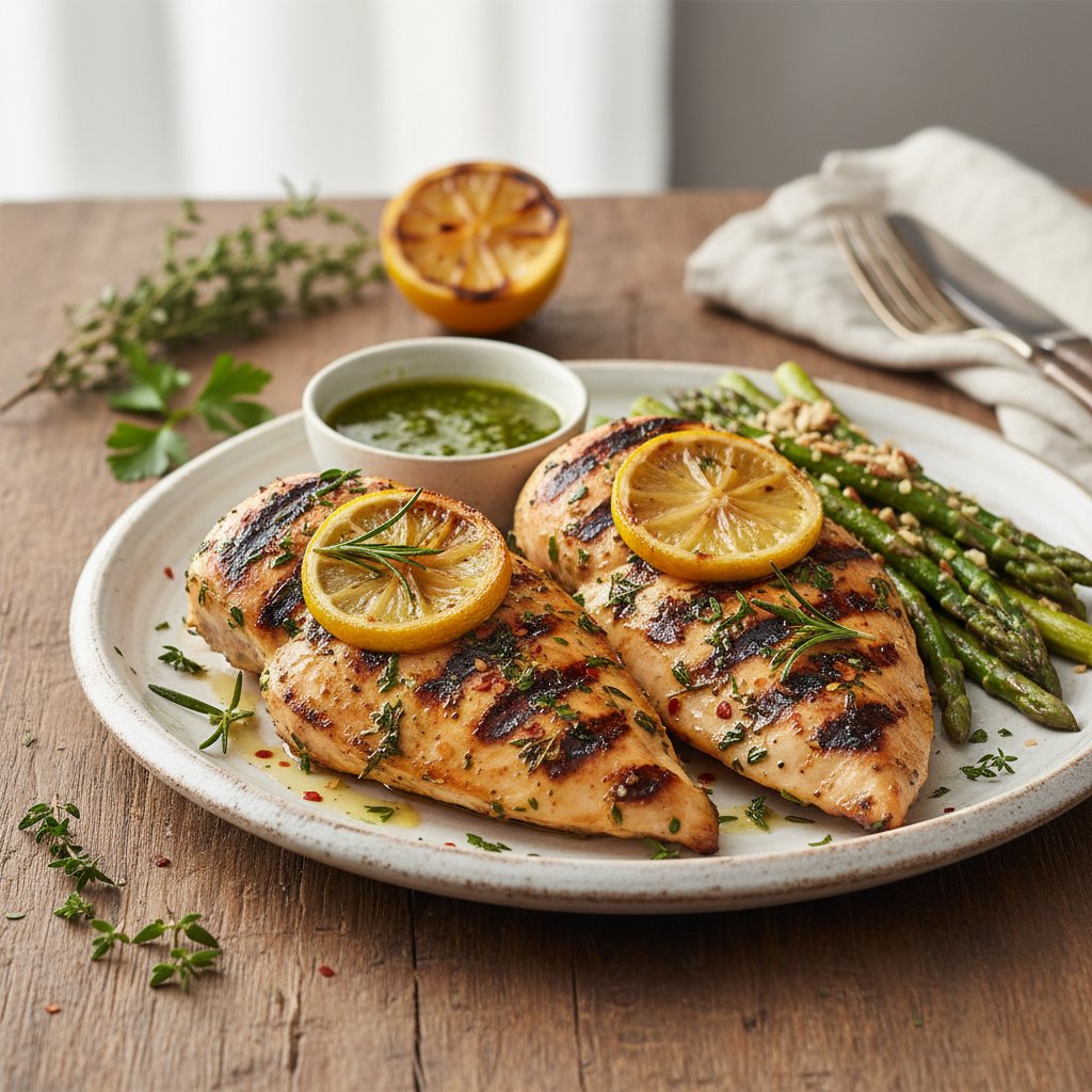 Zesty Lemon Herb Grilled Chicken