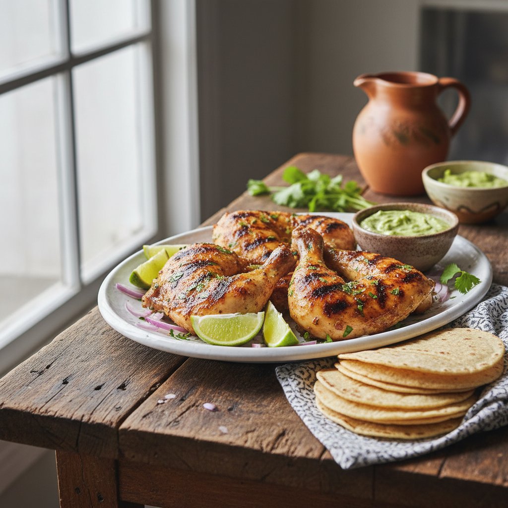 Zesty Mexican Lime and Cilantro Grilled Chicken